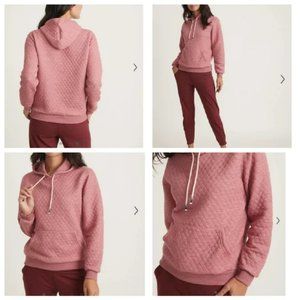 Marine Layer Corbet Hoodie in Pink Heather. Women's Sz XL